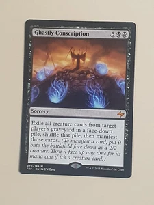 Ghastly Conscription, Fate Reforged, MTG, NM - Picture 1 of 1