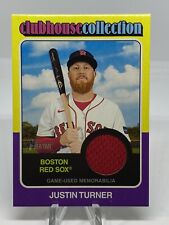 2024 Topps Heritage Clubhouse Collection Relic CCR-JT Justin Turner