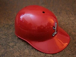 Casco de bateo vintage Milk Duds Louisville Redbirds 1969 Adjustrap Sports Pro య - Imagen 1 de 12