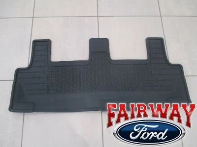 2018 thru 2024 Navigator OEM Lincoln Black All Weather Floor Mat 3rd Row Seat Foto 1 de 4