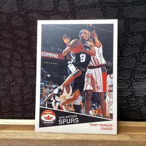 RARE 2001-02 Fleer Shoebox Collection Footprint /150 ROOKIE TONY PARKER #180  - Picture 1 of 3