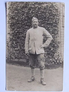 12C1 CPA WWI Postcard Photo Portrait Poilu 3 E RI Bar Le Duc 1916 14/18 - Picture 1 of 2