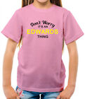 Don'T Worry It's an EDWARDS Thing Kids T-Shirt - Surname Custom Name Family
