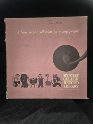 VINYL RECORD MY FIRST GOLDEN RECORD LIBRARY BASIC RECORD COLLECTION not complete - Image 1 of 4