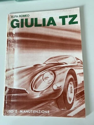 Alfa Romeo Giulia TZ Owner's Manual  - Imagem 1 de 4