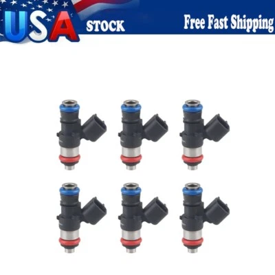 NEW 6x Fuel Injectors For Edge Lincoln Mazda 3.5 3.7L 2007-2011 0280158091 USA Foto 1 de 4