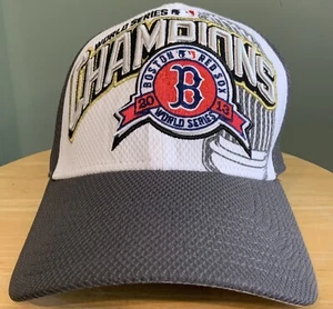 New Era Boston Red Sox Gorra Sombrero 39Thirty Campeón de la Serie Mundial 2013 Ajuste flexible OSFM - Imagen 1 de 6
