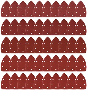 Mouse Detail Sander Sandpaper Sanding Paper Assorted Sanding Pads 40 80 120 180 - Picture 1 of 11