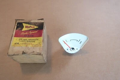 NOS MoPar 2209204 1961 Plymouth Valiant medidor de temperatura driver sobrevivente restauração - Imagem 1 de 4