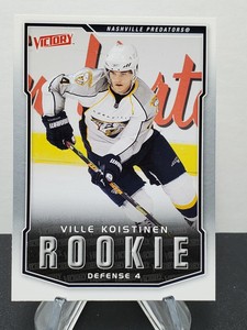 2007-08 Upper Deck Victory #345 Ville Koistinen RC Rookie Nashville Predators