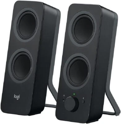 Logitech Z207 Kabelloser PC-Lautsprecher, Bluetooth, Stereo Sound, 10 Watt - Bild 1 von 4
