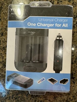 Cargador de batería universal Vivitar - negro Foto 1 de 2