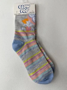 Blow Pop Socks Crazy Fun Graphic Novelty Gift Wacky Silly Odd Funny Cool Kids - Picture 1 of 6