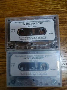 "KITTY KALLEN" - IN THE SPOTLIGHT 2hr radio show (2 cassettes) - Foto 1 di 3