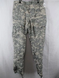 Pantaloni/Pantaloni ACU Medio Lungo USGI Digitale Mimetico Cotone/Nylon Ripstop Esercito - Foto 1 di 3