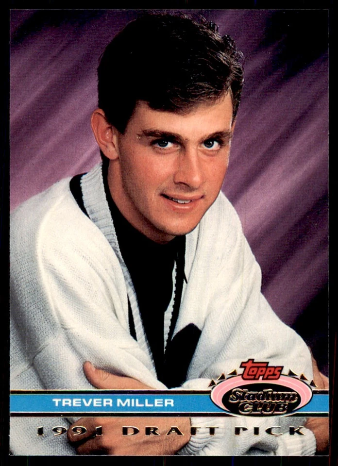 1991 Stadium Club Stadium Set Trever Miller Baseball Cards #121 - Image 1 of 2