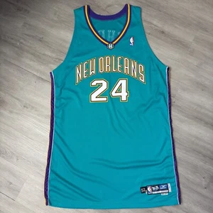 JAMAL MASHBURN New Orleans Hornets Pro Cut Jersey 2002-03 Authentic Team Game - Picture 1 of 7