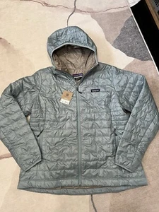 NWT Women's Patagonia Nano Puff Hoody Thermal Blue size XXL - Picture 1 of 3