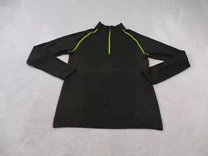 Lululemon Sweater Men Small Green Pullover Metal Vent Tech Half Zip Gym Adult - Picture 1 of 11