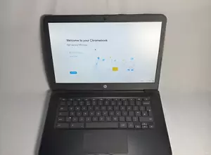 Laptop HP Chromebook 14A G5 Grey AMD A4-9120C 1. 60GHz 4GB RAM 32GB eMMC - Picture 1 of 7
