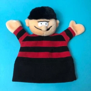 Vintage The Beano Dennis The Menace Fleece Novelty One Size Adult Beanie Hat 90s - Picture 1 of 3