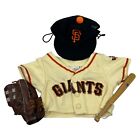 Tenue Build a Bear San Francisco Giants SF BAB maillot de baseball chapeau gant chauve-souris