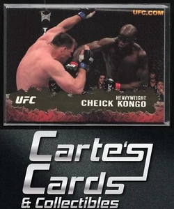 Cheick Kongo 2009 Topps UFC Ronda 2 Oro #15 RC Novato - Imagen 1 de 2