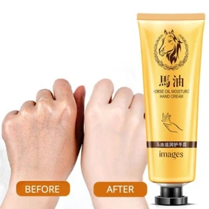 Horse oil Skin Whitening Moisturizing Anti-chapping Hand Cream Winter Anti-Crack - Picture 1 of 8