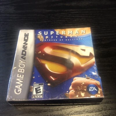Superman Returns: Fortress of Solitude Nintendo Game Boy Advance Precintado C Fotos Foto 1 de 4