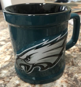 NFL Philadelphia Eagles - 11 Unzen 3D geformtes Logo Keramik Kaffeetasse - Becher, Neu - Bild 1 von 7