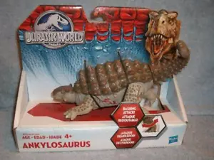 Ankylosaurus Jurassic World Bashers & Biters Bashing Attack Hasbro 2015 New - Picture 1 of 2