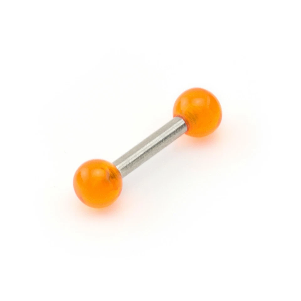 Barra Piercing Tragus Helix Daith Torre Cómoda Cartílago Barra Color UV Foto 1 de 1