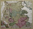 Herzogtum Schleswig - Ducatus Slesvicensis - Homann 1712 - Original