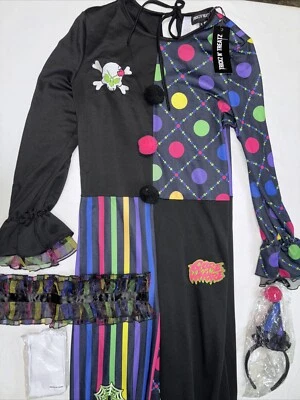 Trickz N' Treatz Adult XL Clown Body Suit Halloween Costume NWT - Image 1 of 4