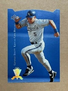 George Brett 1995 Upper Deck SP Commemorative Tribute ~ Die Cut Insert #1 Royals