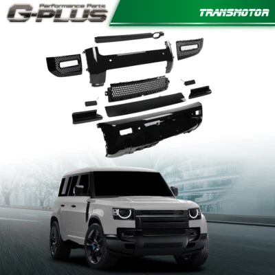 Front Rear Lip Bumper Guard Skid Kit For Land Rover Defender 90 110 130 2020-24 Foto 1 de 4