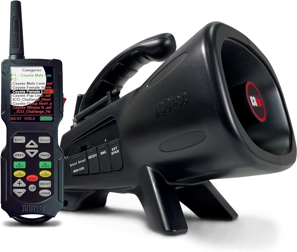 ICOtec Night Stalker PLUS Predator Call Black Large ICO10701