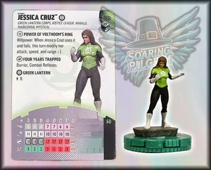 DC Heroclix JESSICA CRUZ - 022b UNCOMMON VARIANT Lantern Legacy Set SHIPS 8/26 - Picture 1 of 1