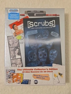 Scrubs Complete Collection DVD Seasons 1-9  NEW Foto 1 de 4