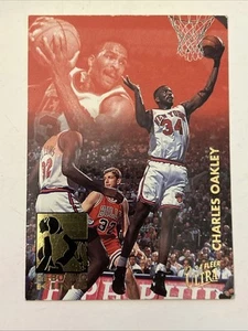 1993-94 Ultra Basketball Rebound Kings Charles Oakley Mint Condition 7 Of 10 - Picture 1 of 2