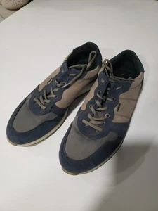 ECCO Blau Leder Einlegesohle Freizeit Sneaker Schuhe - Herren Größe US 9 EU 43 Slowakei - Bild 1 von 11