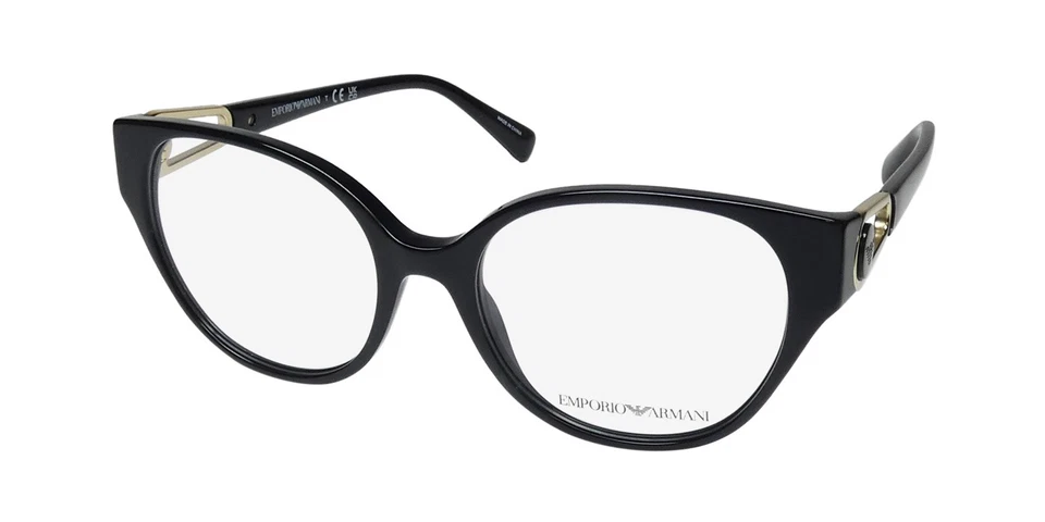 EMPORIO ARMANI 3211 MARCO DE GAFAS/GAFAS LOGOTIPO DE FIRMA EN LA SIEN AUTÉNTICO Foto 1 de 1