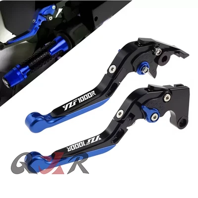 Fit For YZF1000R Thunder Ace/Race Folding Extendable Brakes Clutch Levers SET - Image 1 of 4