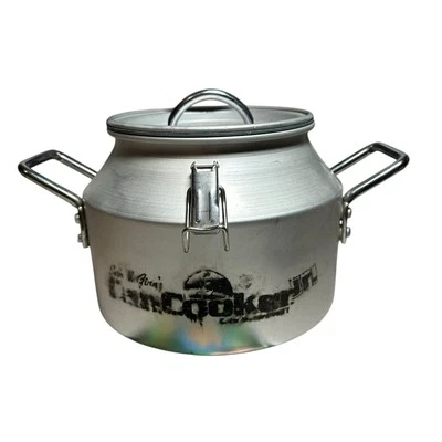 Cocina de latas Seth McGinns Jr. Olla vaporera de aluminio para camping Foto 1 de 4