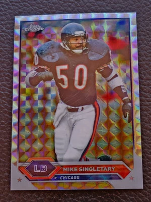 2024 Topps Composite - Topps Chrome X-Fractor #25 Mike Singletary - Image 1 of 2
