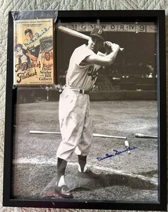 Duke Snider Signed 8x10 Photo w/ “The Duke of Flatbush” Signed Book – Dodgers - Picture 1 of 1