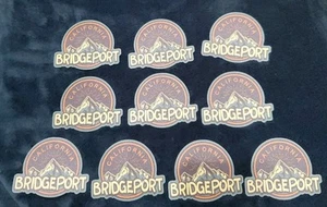 Lot of 10 - Bridgeport California Sticker Decal - Picture 1 of 3