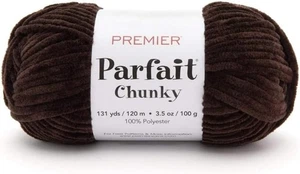 Premier Parfait Chunky Chenille Garn Espresso (3er Pack) #6 super sperrig Gewicht - Bild 1 von 3