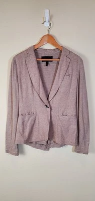 BCBGMaxazria S Small Single Button Jersey Blazer - Image 1 of 4