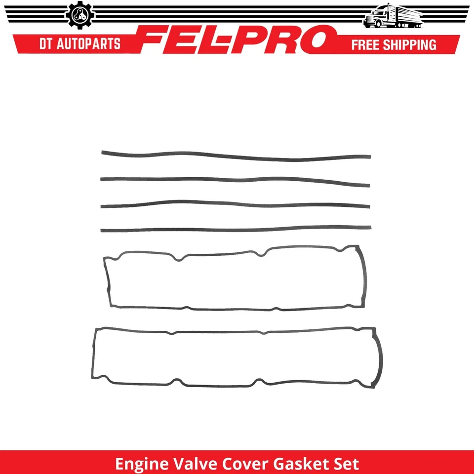 For 1990-1996 Nissan 300ZX 3.0L V6 Engine Valve Cover Gasket Set Fel-Pro 1991 - Image 1 of 1